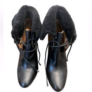 Coach - ankle high heel boot women size 11